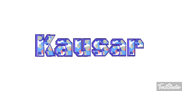 Kausar Effetto testo