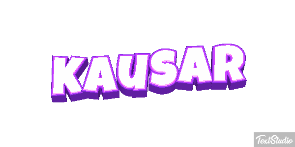 Kausar Effetto testo