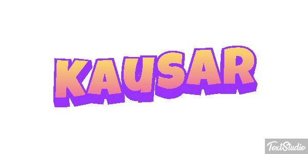 Kausar Effetto testo