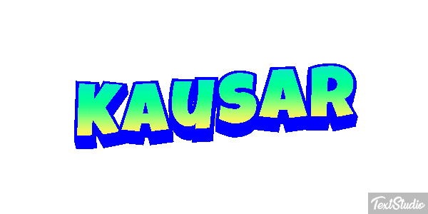 Kausar Effetto testo