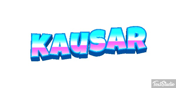 Kausar Effetto testo