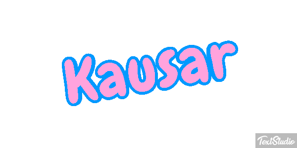 Kausar Effetto testo
