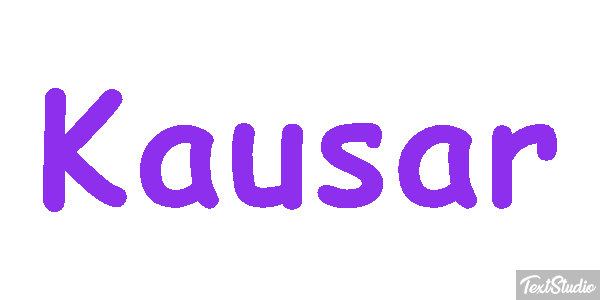 Kausar Effetto testo
