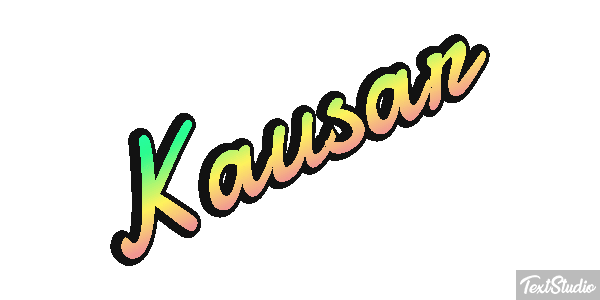 Kausar Effetto testo