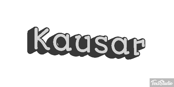 Kausar Effetto testo
