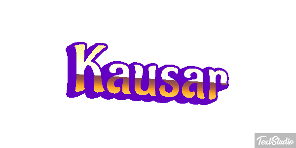 Kausar Effetto testo