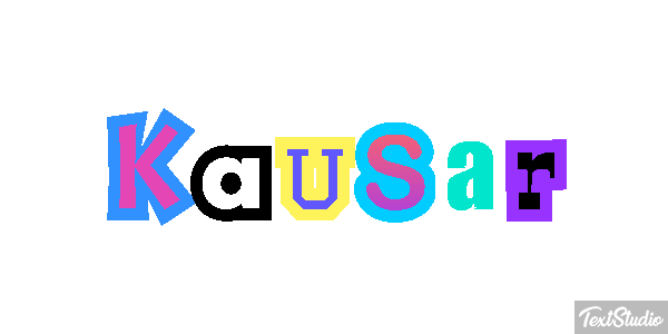 Kausar Effetto testo