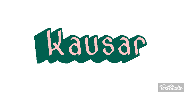 Kausar Effetto testo