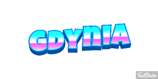 Gdynia Efekt tekstowy