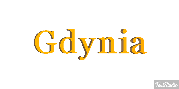 Gdynia Efekt tekstowy