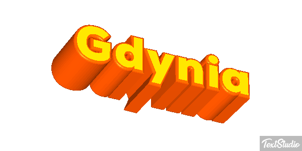 Gdynia Efekt tekstowy