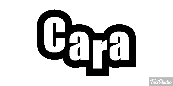 Cara Text effect