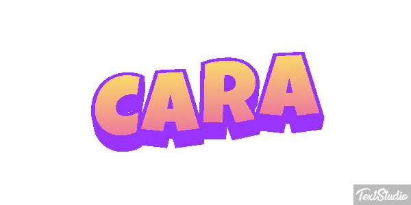 Cara Text effect