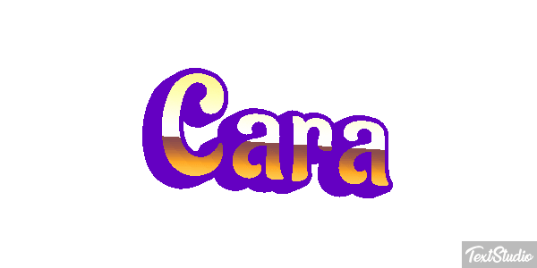 Cara Text effect