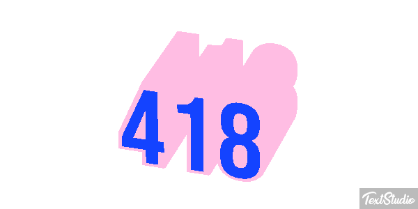 418 テキスト効果