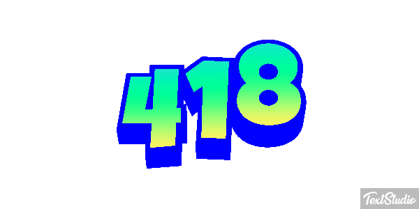 418 テキスト効果