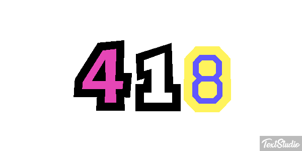 418 テキスト効果