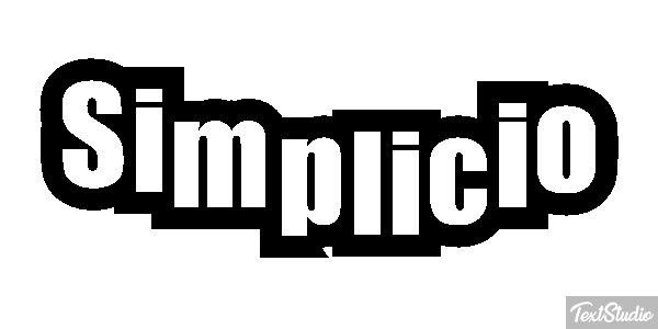 Simplicio Texteffekt