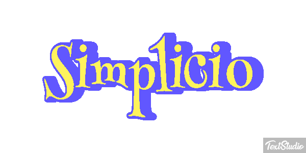 Simplicio Texteffekt