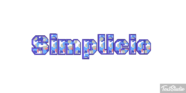 Simplicio Texteffekt