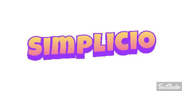 Simplicio Texteffekt