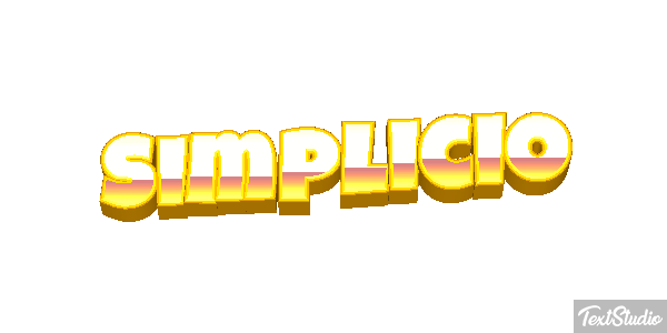 Simplicio Texteffekt