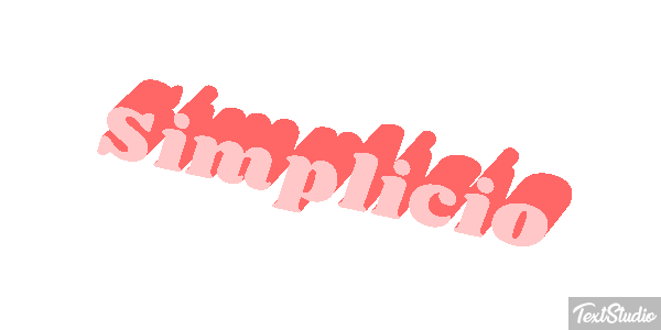 Simplicio Texteffekt