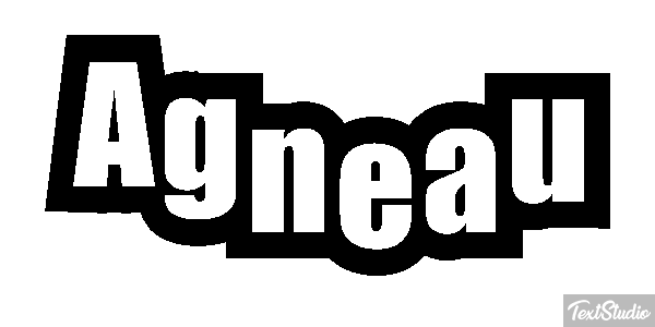 Agneau Effet de texte