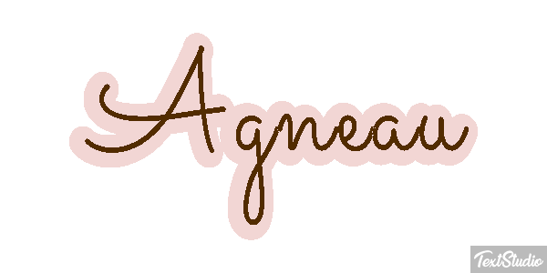 Agneau Effet de texte