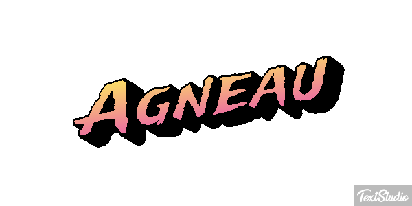 Agneau Effet de texte