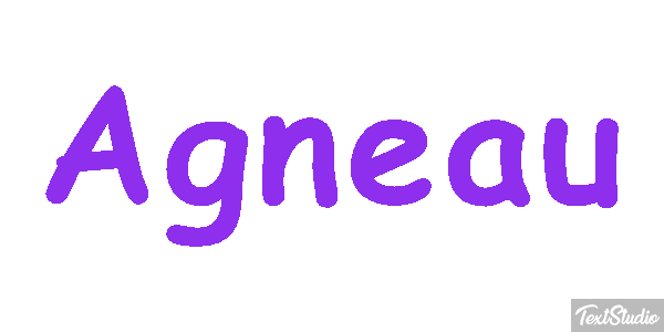 Agneau Effet de texte