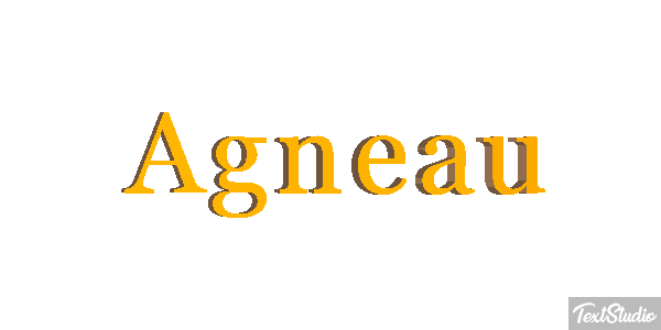 Agneau Effet de texte
