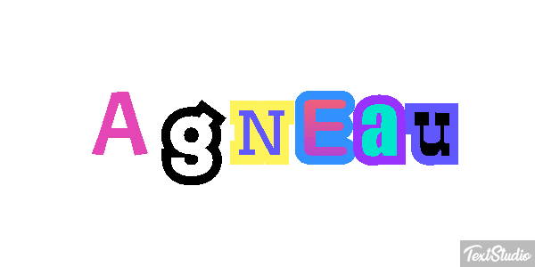 Agneau Effet de texte