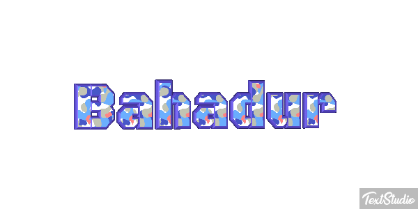 Bahadur Effet de texte