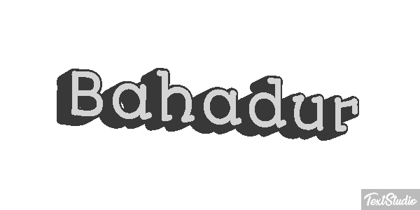 Bahadur Effet de texte