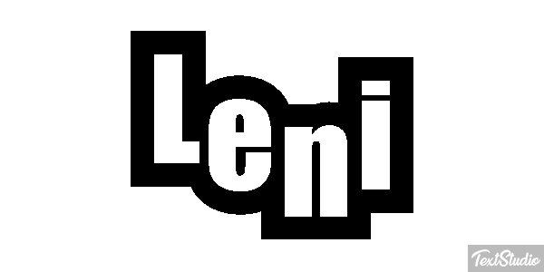 Leni Text effect