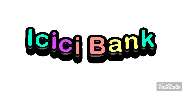 Icici Bank Effet de texte