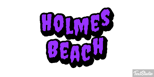 Holmes Beach テキスト効果