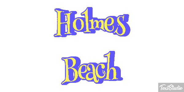 Holmes Beach テキスト効果