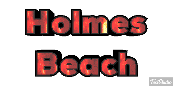 Holmes Beach テキスト効果