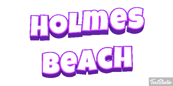 Holmes Beach テキスト効果