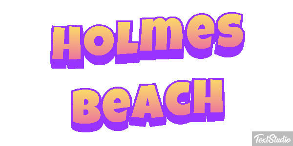 Holmes Beach テキスト効果