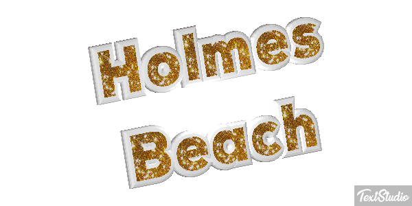 Holmes Beach テキスト効果