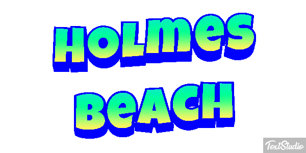 Holmes Beach テキスト効果