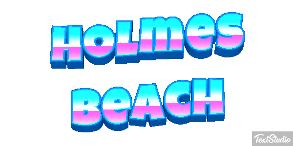 Holmes Beach テキスト効果