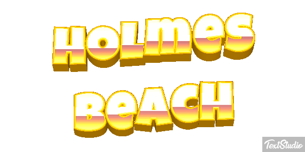 Holmes Beach テキスト効果