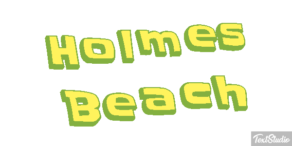 Holmes Beach テキスト効果