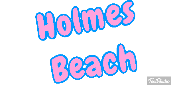 Holmes Beach テキスト効果