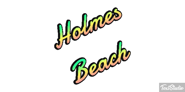 Holmes Beach テキスト効果