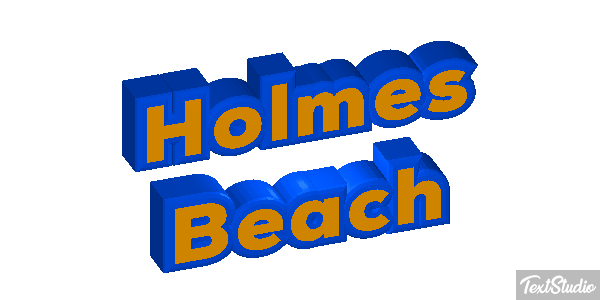 Holmes Beach テキスト効果